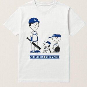 Peanuts Snoopy Shohei Ohtani Los Angeles Dodgers Shirt